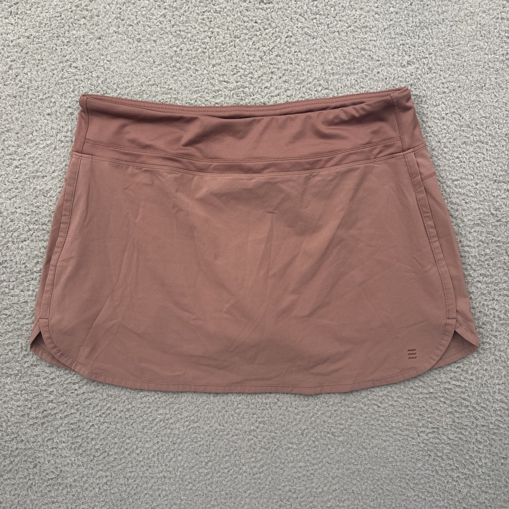 Free Fly Lined Breeze Skirt Skort 15" Pink Athletic Athleisure Tennis Women's XL